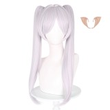 Frieren White Suit Cosplay Costume Halloween Carnival Outfit