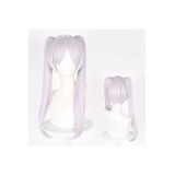 Frieren Wig and Ear Heat Resistant Synthetic Hair Accessories Cosplay Costume Halloween Carnival