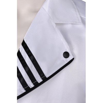 Freddie Mercury White Leather Jacket Suit Cosplay Costume Halloween Carnival Outfit