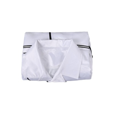 Freddie Mercury White Leather Jacket Suit Cosplay Costume Halloween Carnival Outfit