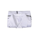 Freddie Mercury White Leather Jacket Suit Cosplay Costume Halloween Carnival Outfit