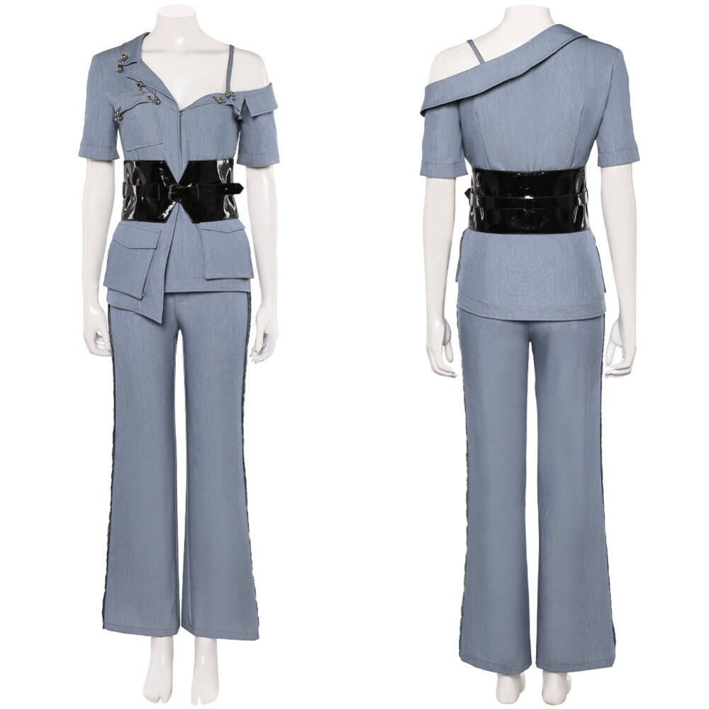 Freakier Friday Tess Coleman Women Top Pants Set Party Cosplay Costume Halloween Carnival