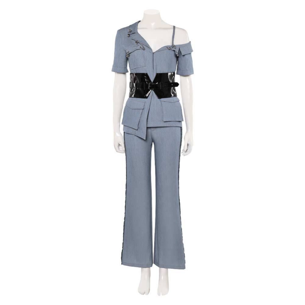Freakier Friday Tess Coleman Women Top Pants Set Party Cosplay Costume Halloween Carnival