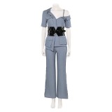Freakier Friday Tess Coleman Women Top Pants Set Party Cosplay Costume Halloween Carnival