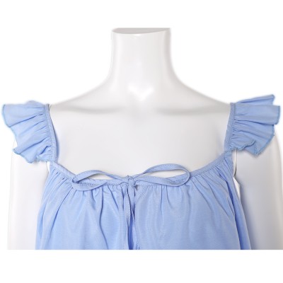 Freakier Friday Lily Davies Woman Blue Nightgowns Pajamas Party Cosplay Costume Halloween Carnival