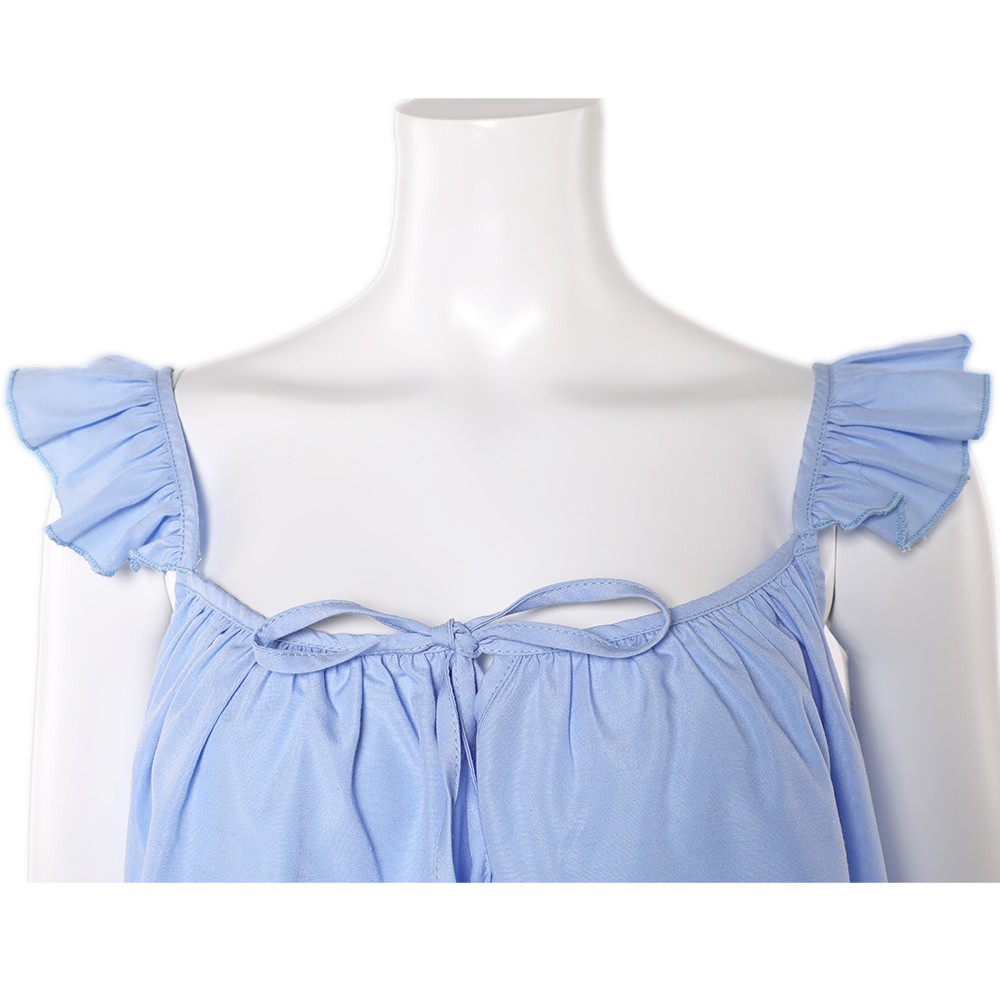 Freakier Friday Lily Davies Woman Blue Nightgowns Pajamas Party Cosplay Costume Halloween Carnival