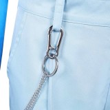 Freakier Friday Anna Women Blue Uniform Suit Set Party Cosplay Costume Halloween Carnival