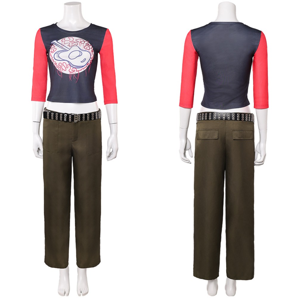 Freakier Friday Anna Coleman Shirt Pants Set Party Cosplay Costume Halloween Carnival