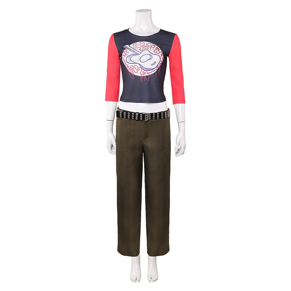 Freakier Friday Anna Coleman Shirt Pants Set Party Cosplay Costume Halloween Carnival