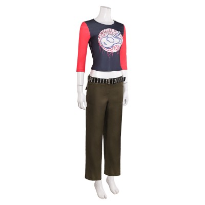 Freakier Friday Anna Coleman Shirt Pants Set Party Cosplay Costume Halloween Carnival