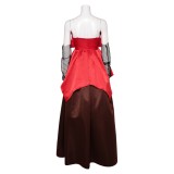 Freakier Friday Anna Coleman Red Gown Set Party Cosplay Costume Halloween Carnival