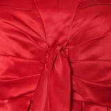 Freakier Friday Anna Coleman Red Gown Set Party Cosplay Costume Halloween Carnival