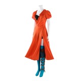 Frankenstein The Bride Women Orange Cosplay Costume Halloween Carnival Outfit