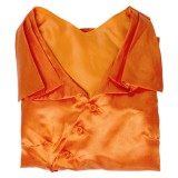 Frankenstein The Bride Women Orange Dress Cosplay Costume Halloween Carnival Outfit