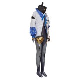 FragPunk Kismet Women White Cosplay Costume Halloween Carnival Outfit
