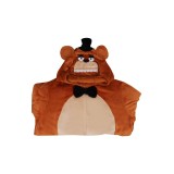 Five Nights at Freddy's Freddy Freddy Bear Plush One-piece Pajamas Suit Cosplay Costume Halloween Carnival Outfit