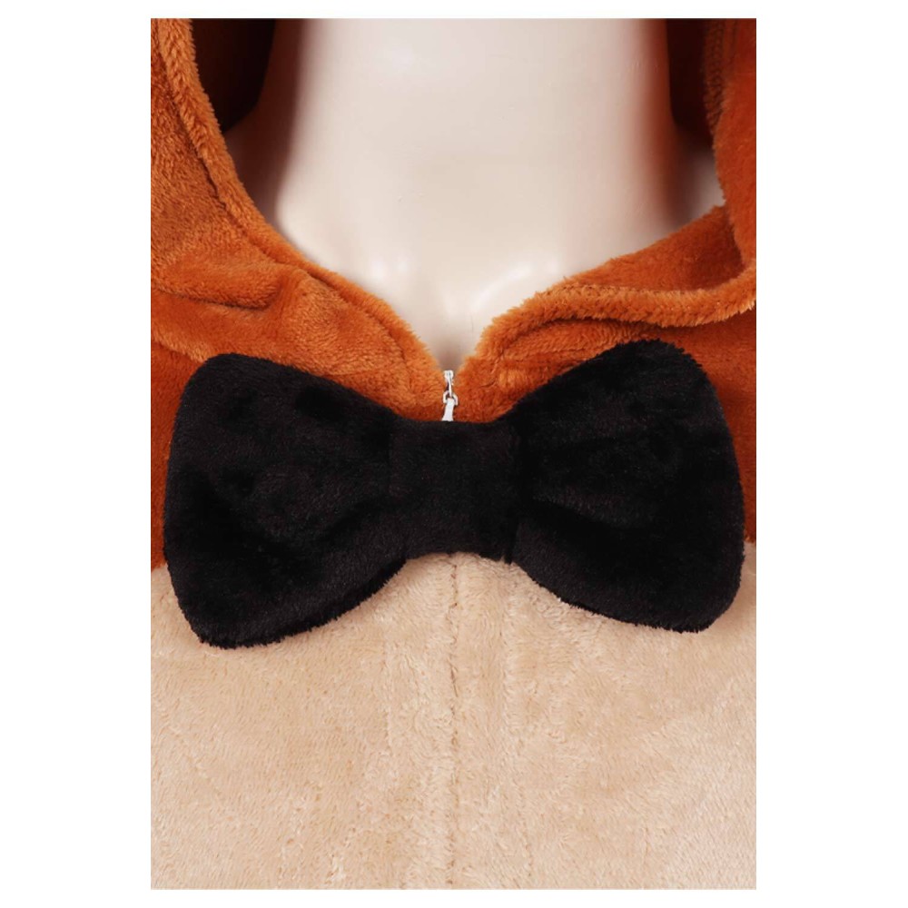 Five Nights at Freddy's Freddy Freddy Bear Plush One-piece Pajamas Suit Cosplay Costume Halloween Carnival Outfit