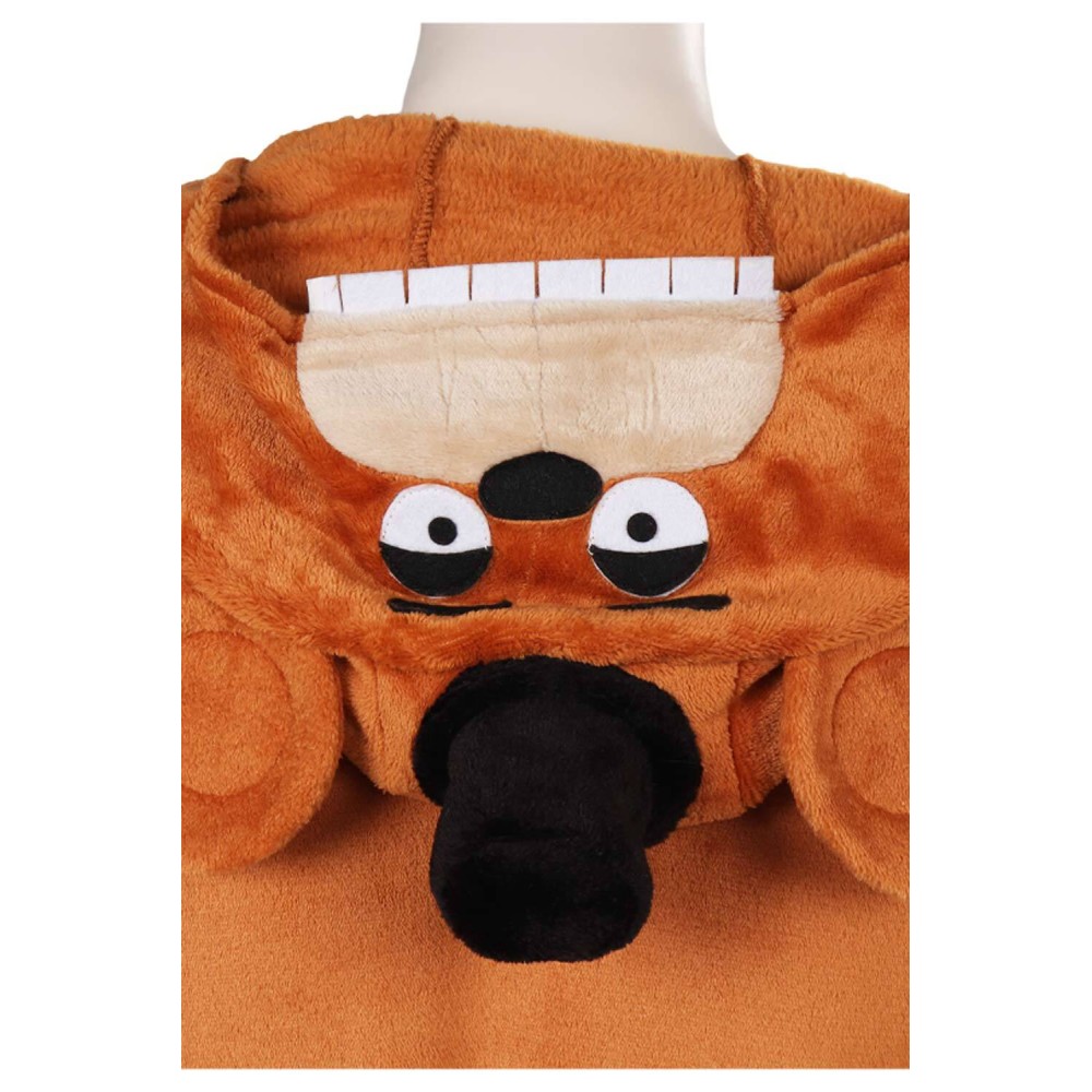 Five Nights at Freddy's Freddy Freddy Bear Plush One-piece Pajamas Suit Cosplay Costume Halloween Carnival Outfit