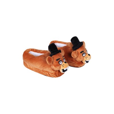 Five Nights At Freddy's Freddy Bear Plush Slippers Shoes Accessories Cosplay Costume Halloween Carnival