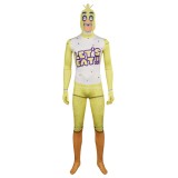 Five Nights at Freddy's Chica Jumpsuits Suit Cosplay Costume Halloween Carnival Outfit