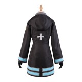 Fire Force Season 3 Maki Oze Uniform Cosplay Costume Halloween Carnival Outfit