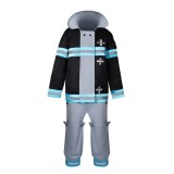 Fire Force Season 3 (2025) Shinra Kusakabe Cosplay Costume Halloween Carnival Outfit