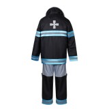 Fire Force Season 3 (2025) Shinra Kusakabe Cosplay Costume Halloween Carnival Outfit