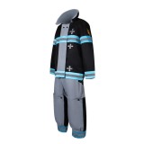 Fire Force Season 3 (2025) Shinra Kusakabe Cosplay Costume Halloween Carnival Outfit