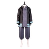 Fire Force Season 2 Shinra Kusakabe Uniform Cosplay Costume Halloween Carnival Outfit