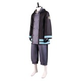 Fire Force Season 2 Shinra Kusakabe Uniform Cosplay Costume Halloween Carnival Outfit