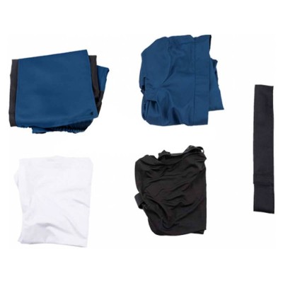Fire Force Seaon 2 Shinmon Benimaru Blue Cosplay Costume Halloween Carnival Outfit
