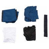 Fire Force Seaon 2 Shinmon Benimaru Blue Cosplay Costume Halloween Carnival Outfit