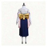 Final Fantasy Yuna Women White Kimono Cosplay Costume Halloween Carnival Outfit