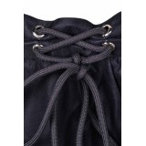 Final Fantasy XVI Zack Black Beach Pants Trunks Suit Cosplay Costume Halloween Carnival Outfit