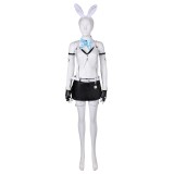 Final Fantasy XVI Tifa Lockhart Bunny Girl White Suit Cosplay Costume Halloween Carnival Outfit