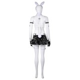 Final Fantasy XVI Tifa Lockhart Bunny Girl White Suit Cosplay Costume Halloween Carnival Outfit