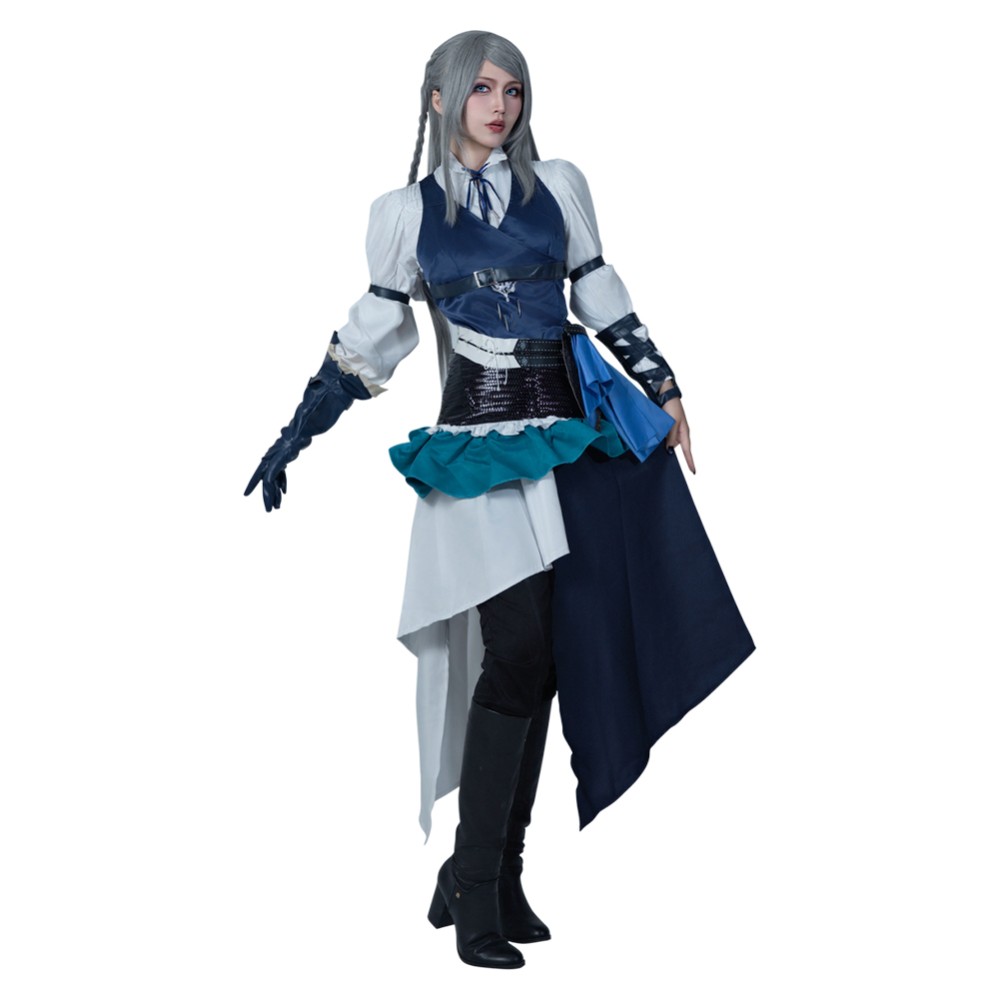 Final Fantasy XVI Final Fantasy 16 FF16 Jill Warrick Suit Cosplay Costume Halloween Carnival Outfit