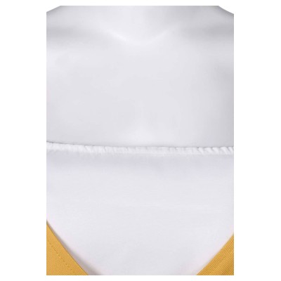 Final Fantasy XVI Aerith Gainsborough Yellow Dress Suit Cosplay Costume Halloween Carnival Outfit