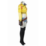 Final Fantasy XV Cindy Aurum Women Yellow Full Set Suit Cosplay Costume Halloween Carnival Outfit