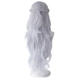 Final Fantasy XIV Venat Silver Wig Heat Resistant Synthetic Hair Accessories Cosplay Costume Halloween Carnival