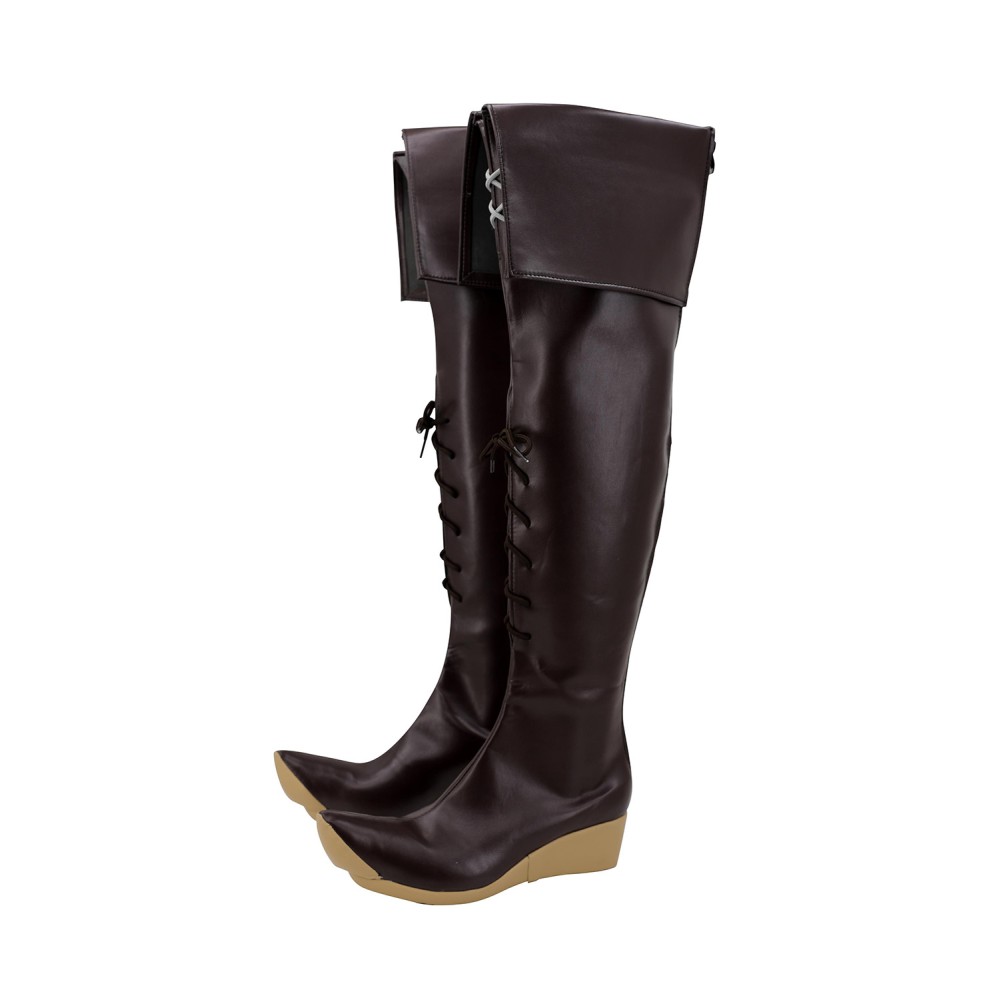 Final Fantasy XIV FF14 Mide Hotgo Shoes Boots Custom Made Accessory Cosplay Costume Halloween Carnival