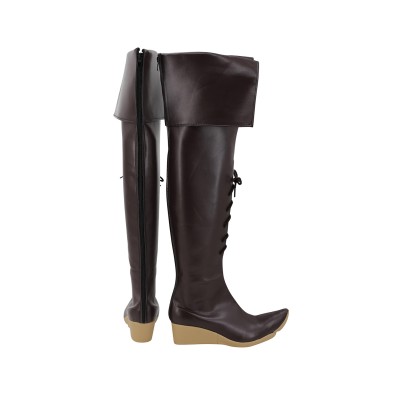 Final Fantasy XIV FF14 Mide Hotgo Shoes Boots Custom Made Accessory Cosplay Costume Halloween Carnival