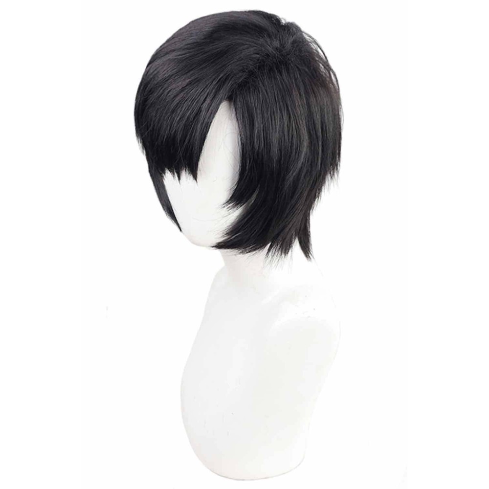 Final Fantasy VII Yuffie Kisaragi Wig Heat Resistant Synthetic Hair Accessories Cosplay Costume Halloween Carnival