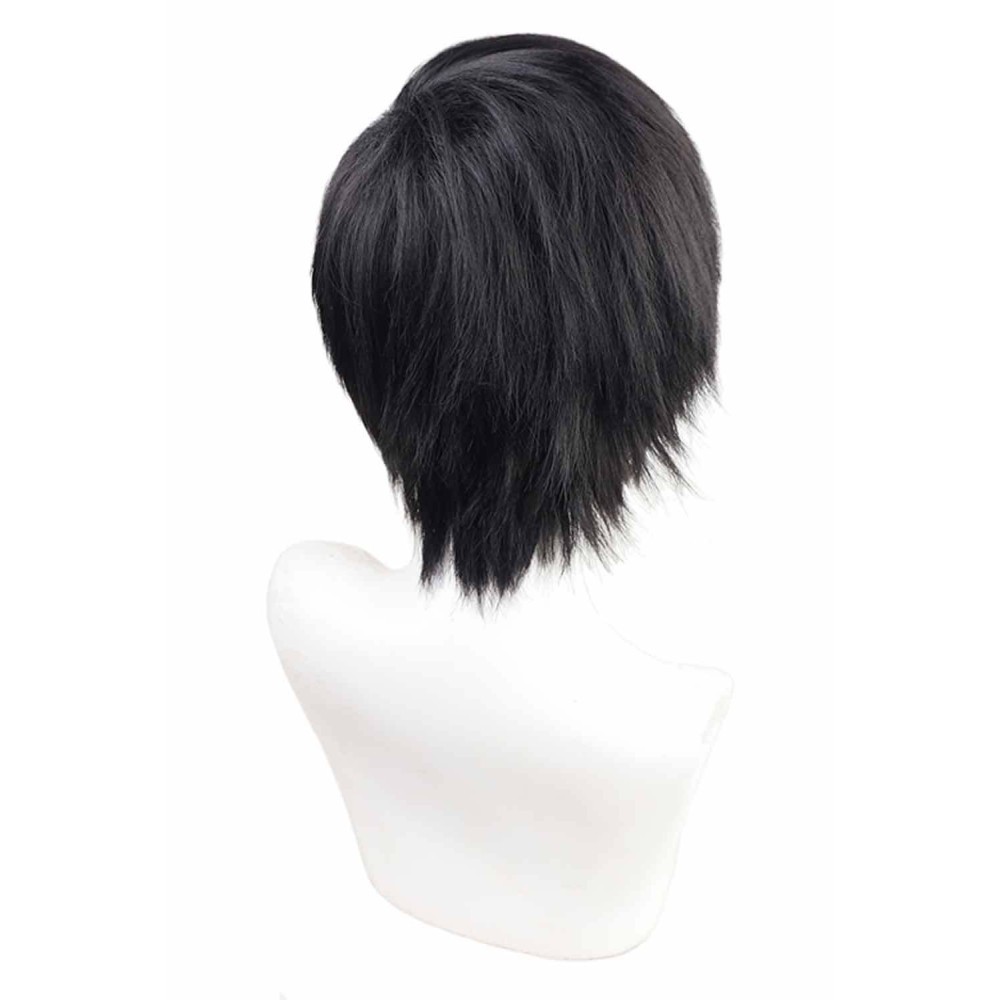 Final Fantasy VII Yuffie Kisaragi Wig Heat Resistant Synthetic Hair Accessories Cosplay Costume Halloween Carnival