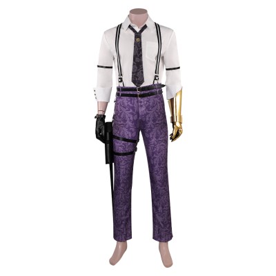 Final Fantasy VII Vincent Valentine Suit Cosplay Costume Halloween Carnival Outfit