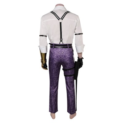 Final Fantasy VII Vincent Valentine Suit Cosplay Costume Halloween Carnival Outfit
