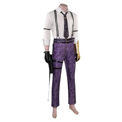 Final Fantasy VII Vincent Valentine Suit Cosplay Costume Halloween Carnival Outfit