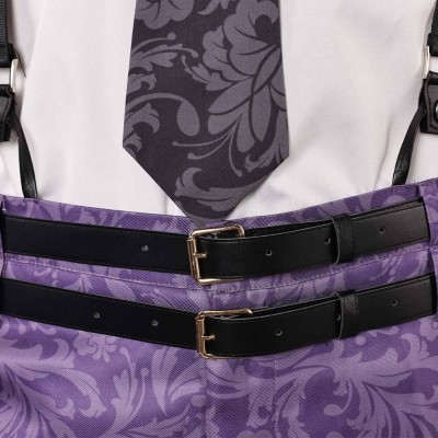 Final Fantasy VII Vincent Valentine Suit Cosplay Costume Halloween Carnival Outfit