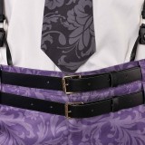 Final Fantasy VII Vincent Valentine Suit Cosplay Costume Halloween Carnival Outfit