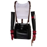 Final Fantasy VII Tifa Lockhart Women Top Skirt Full Set Suit Cosplay Costume Halloween Carnival Outfit